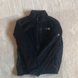 Black fleece North Face